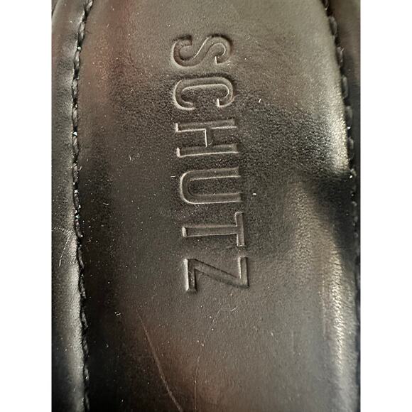 Schutz ALETTA LEATHER SANDAL size 11B New comfy flats for any occasion - Picture 8 of 16